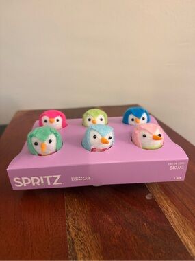 NWT Target Featherly Friends Spritz Easter Mini Birds: Set of 6